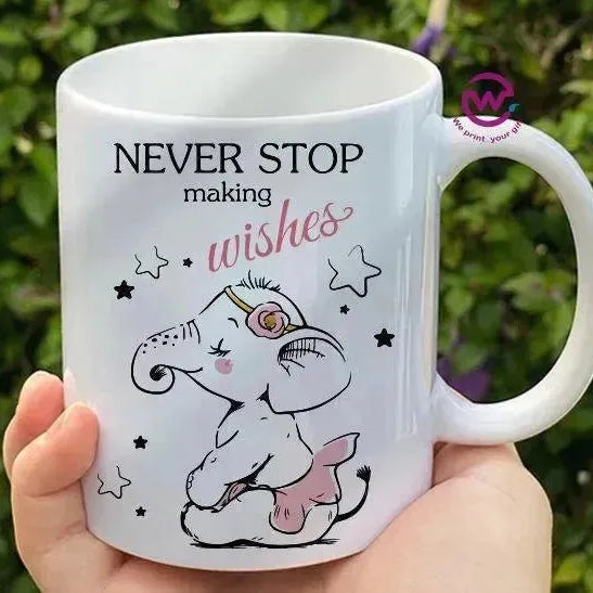 Custom Mugs-Ordinary-Elephant Designs - WE PRINT