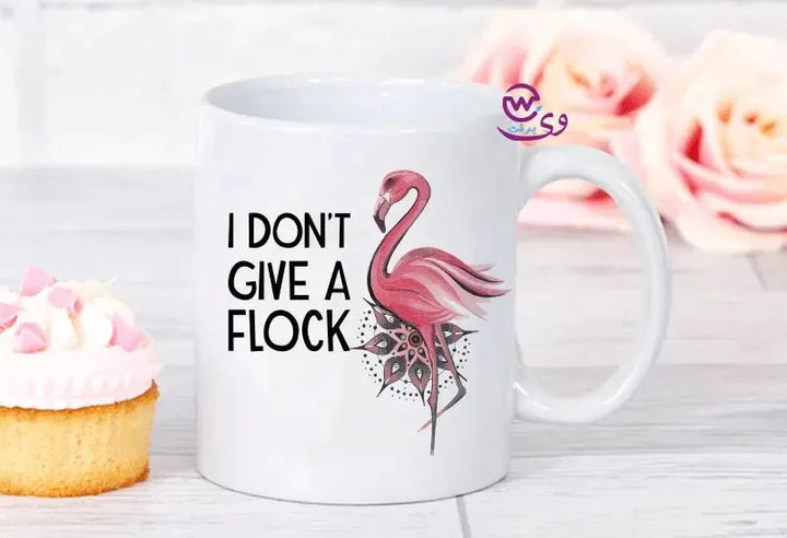 Custom Mugs-Ordinary -Flamingos - WE PRINT