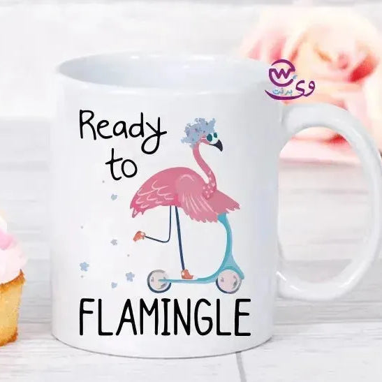 Custom Mugs-Ordinary -Flamingos - WE PRINT