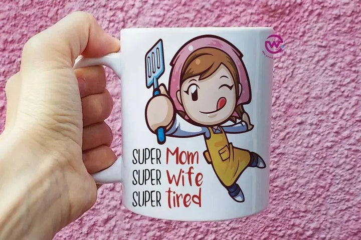 Custom Mugs-Ordinary-Mom Designs-C - WE PRINT