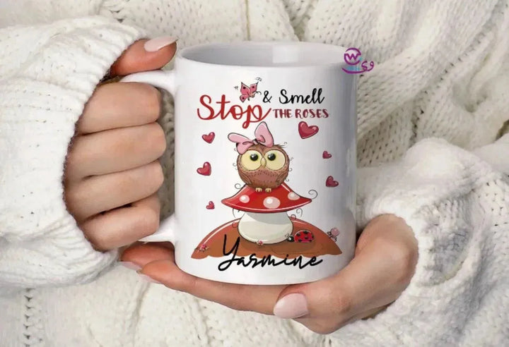 Custom Mugs-Ordinary- Owl - WE PRINT