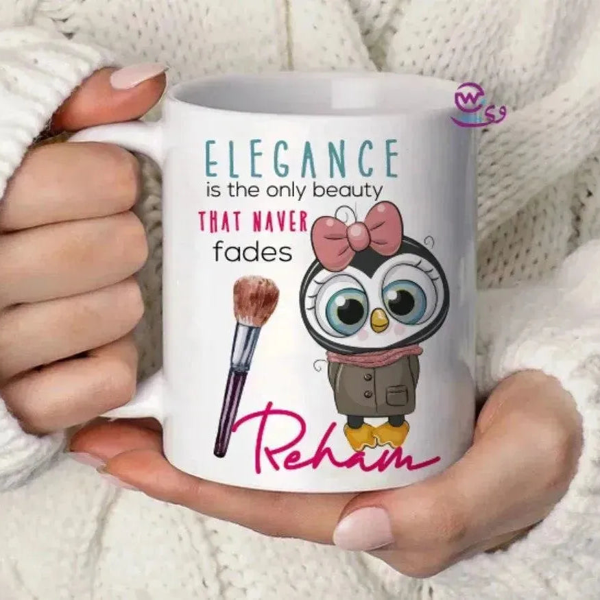 Custom Mugs-Ordinary- Owl - WE PRINT