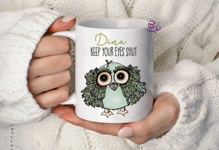 Custom Mugs-Ordinary- Owl - WE PRINT