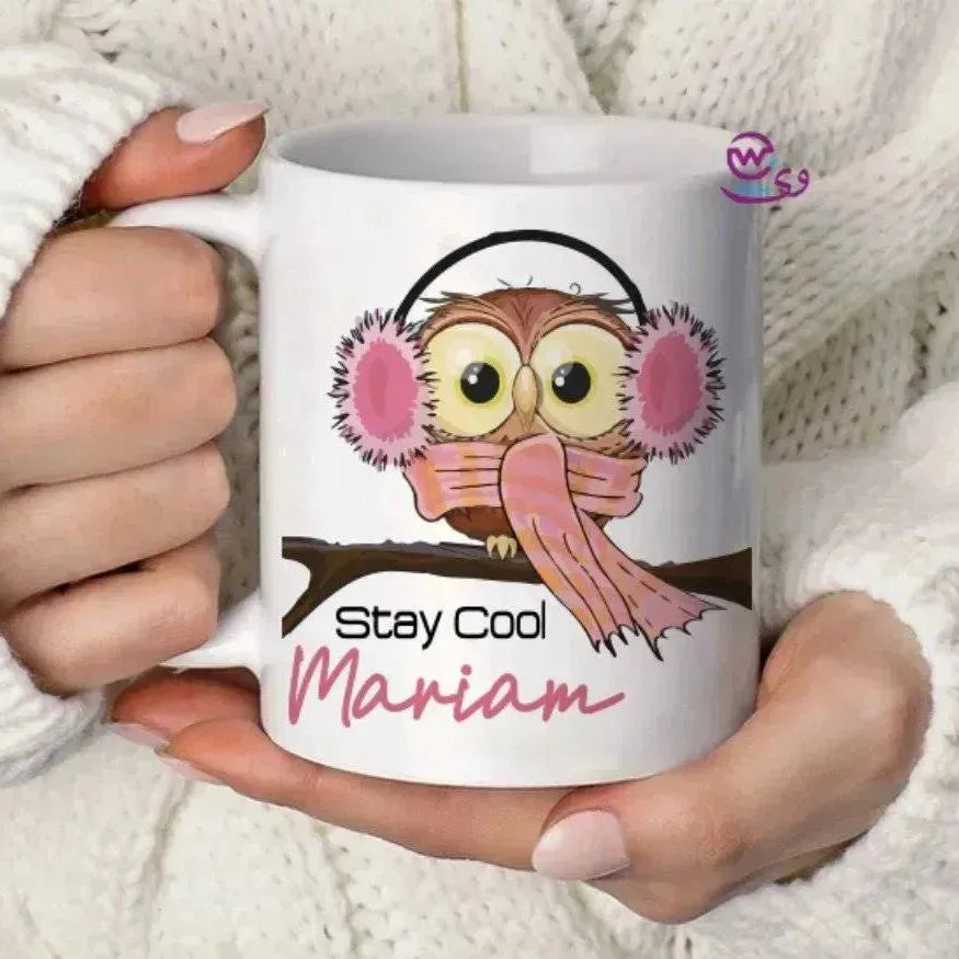 Custom Mugs-Ordinary- Owl - WE PRINT