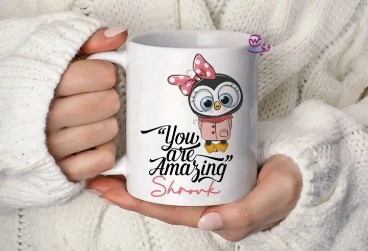 Custom Mugs-Ordinary- Owl - WE PRINT