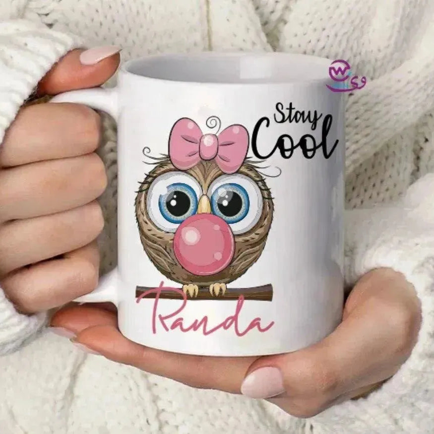 Custom Mugs-Ordinary- Owl - WE PRINT