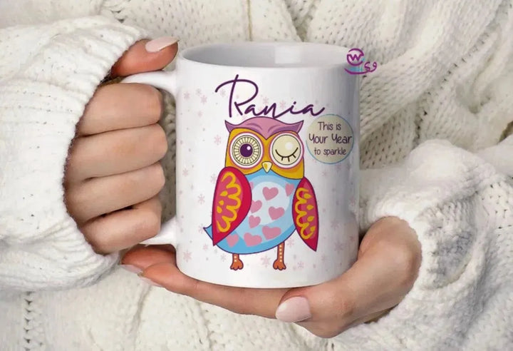 Custom Mugs-Ordinary- Owl - WE PRINT