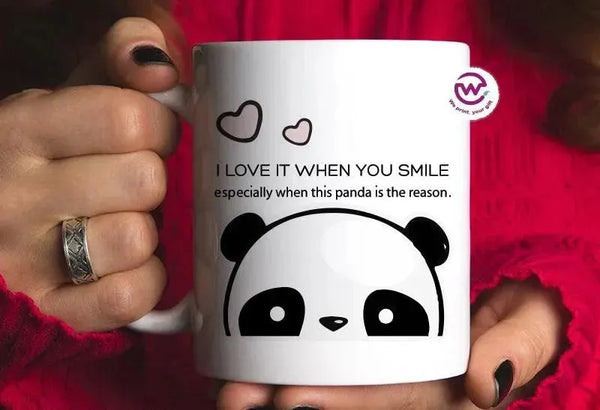 Custom Mugs-Ordinary- Panda - WE PRINT