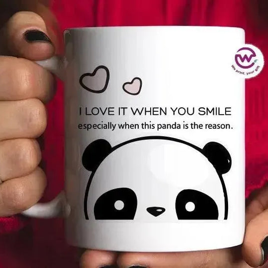 Custom Mugs-Ordinary- Panda - WE PRINT