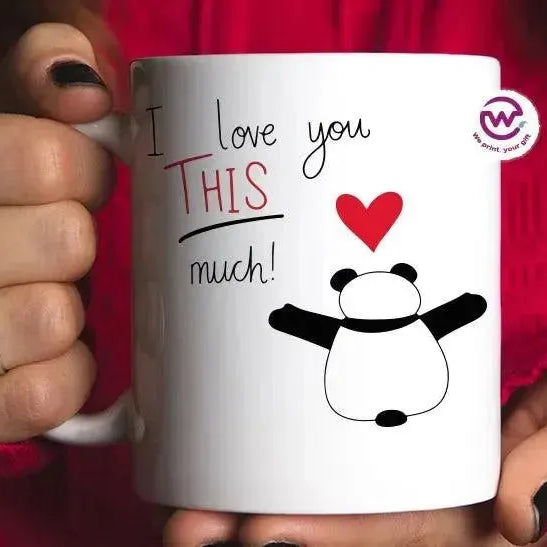 Custom Mugs-Ordinary- Panda - WE PRINT