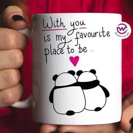 Custom Mugs-Ordinary- Panda - WE PRINT