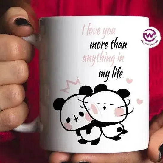 Custom Mugs-Ordinary- Panda - WE PRINT