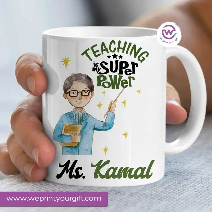 Custom Mugs-Ordinary- Teachers - WE PRINT