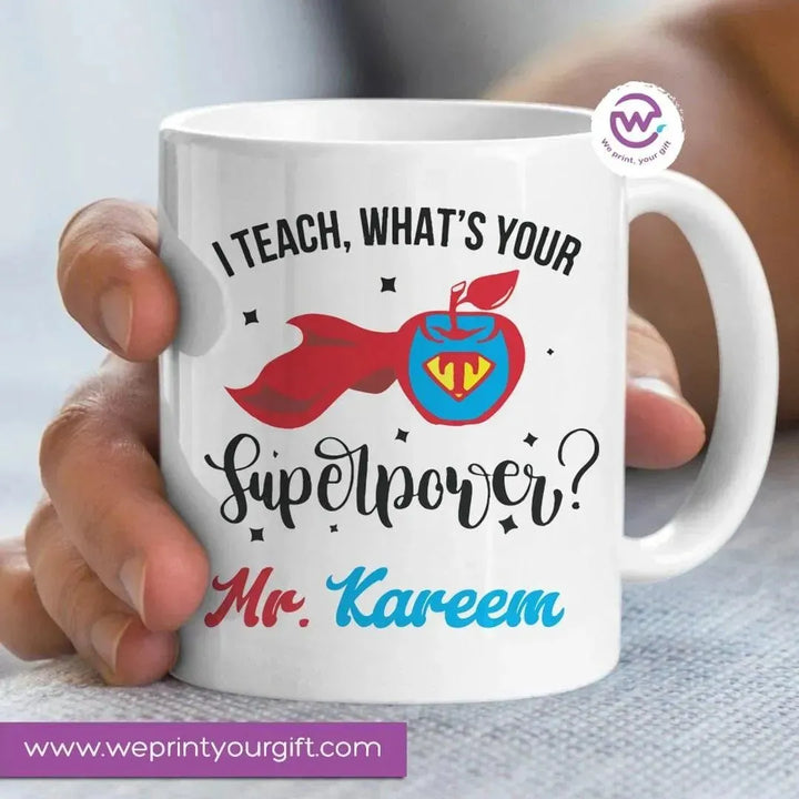 Custom Mugs-Ordinary- Teachers - WE PRINT