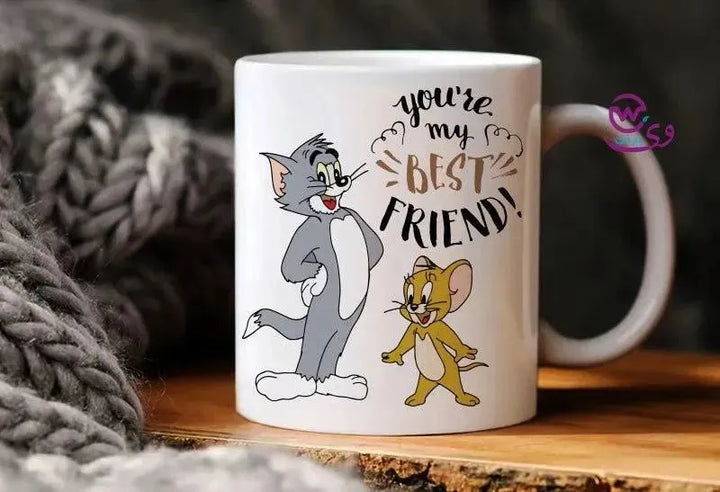 Custom Mugs-Ordinary- Tom & Jerry - WE PRINT