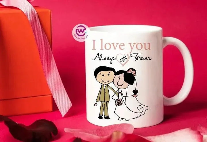 Custom Mugs-Ordinary - Valentine's Day - love is .. - WE PRINT