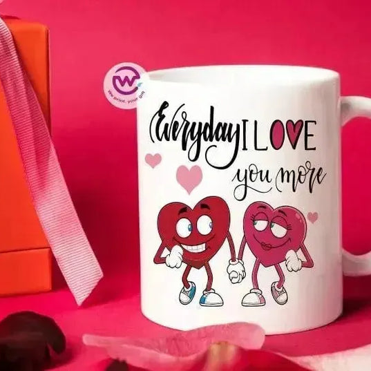 Custom Mugs-Ordinary - Valentine's Day - love is .. - WE PRINT