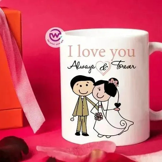 Custom Mugs-Ordinary - Valentine's Day - love is .. - WE PRINT
