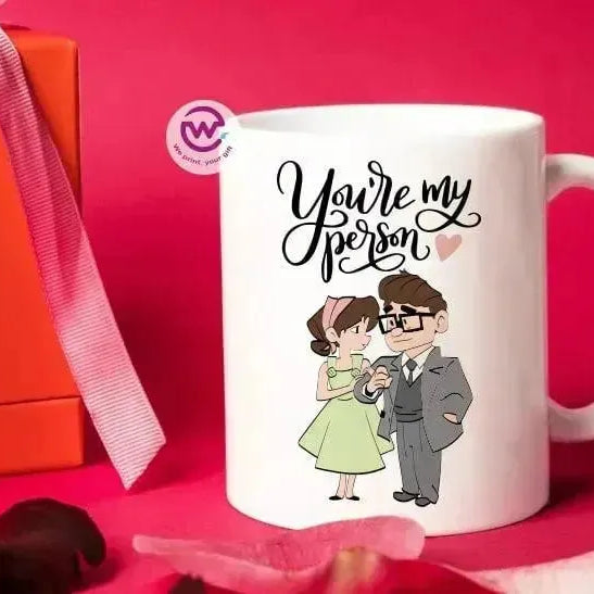 Custom Mugs-Ordinary - Valentine's Day - love is .. - WE PRINT