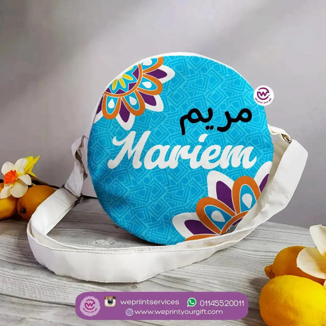 Custom Round Bag - Mandala - WE PRINT