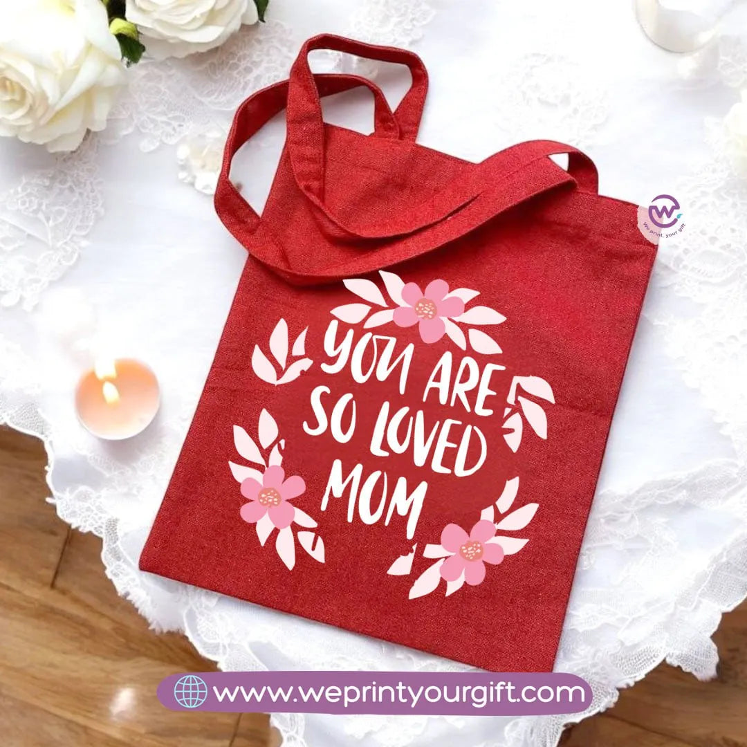 Custom Tote Bag- Mom designs - WE PRINT