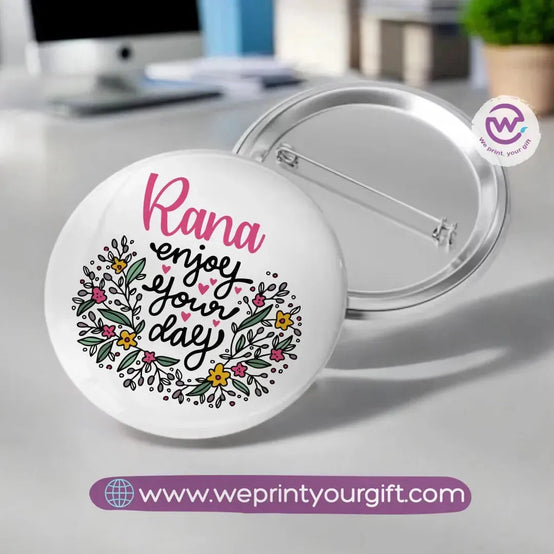 Customized Pin- Names - WE PRINT