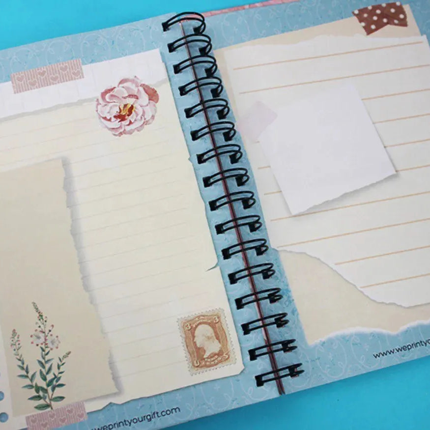 Daily Agenda-Agenda - ( 91 Papers -182 pages )-Flamingos - WE PRINT