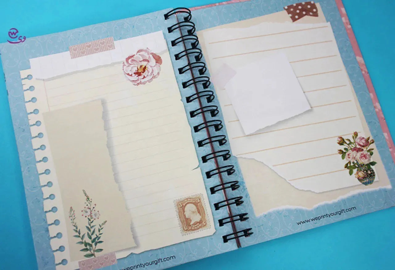 Daily Agenda-Agenda - ( 91 Papers -182 pages )-Flamingos - WE PRINT