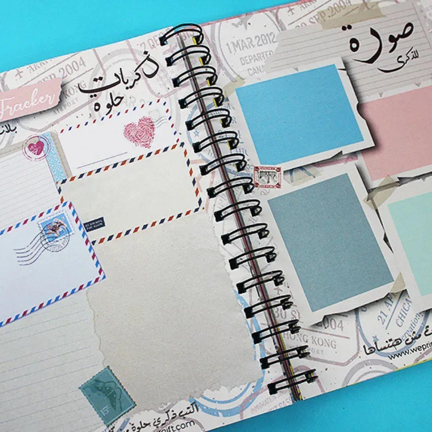 Daily Agenda-Agenda - ( 91 Papers -182 pages )-Flamingos - WE PRINT