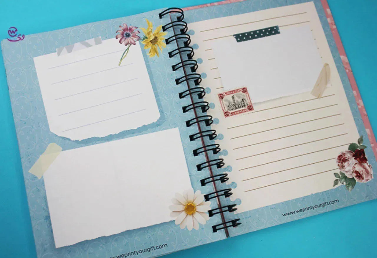 Daily Agenda-Agenda - ( 91 Papers -182 pages )-Flamingos - WE PRINT