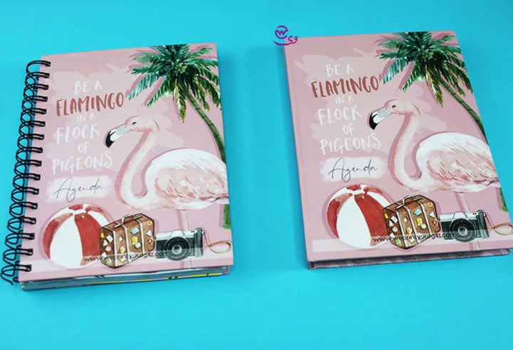 Daily Agenda-Flamingos - WE PRINT