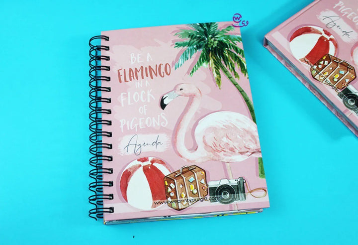 Daily Agenda-Flamingos - WE PRINT