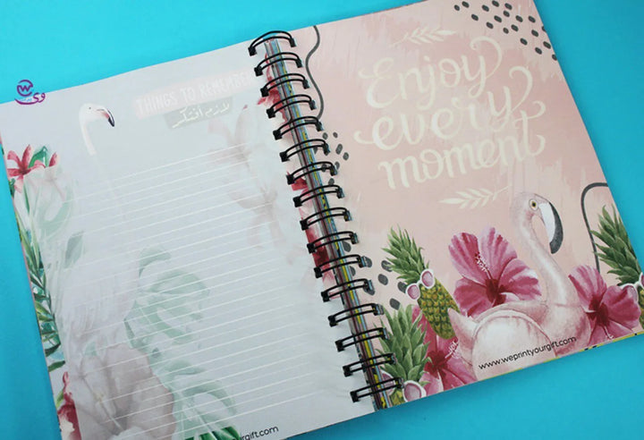 Daily Agenda-Flamingos - WE PRINT