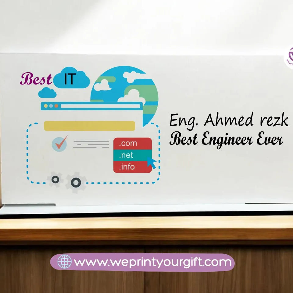 Desk Wooden Sign- Jobs - WE PRINT