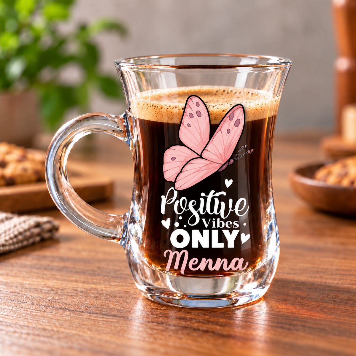 Glass Espresso Coffee Cups – Digital Art Designs & Creative Coffee Gifts
