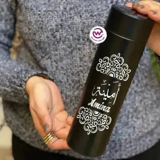 Digital Thermal Thermos Arabic Names - WE PRINT