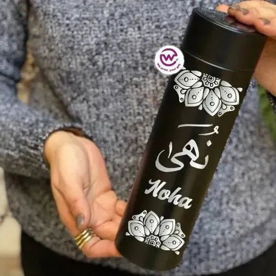 Digital Thermal Thermos Arabic Names - WE PRINT