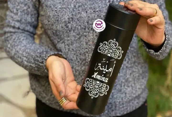 Digital Thermal Thermos Arabic Names - WE PRINT