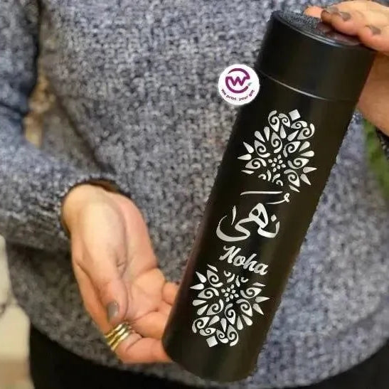 Digital Thermal Thermos Arabic Names - WE PRINT