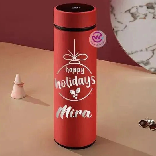 Digital Thermal Thermos -Christmas - WE PRINT