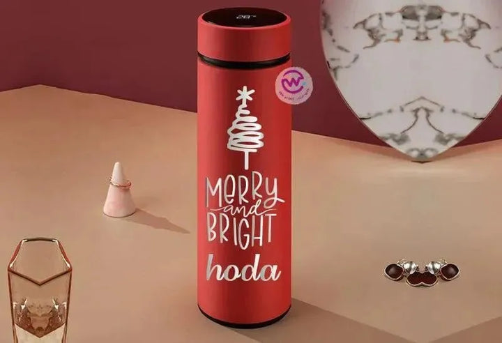 Digital Thermal Thermos -Christmas - WE PRINT