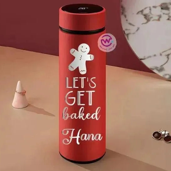 Digital Thermal Thermos -Christmas - WE PRINT