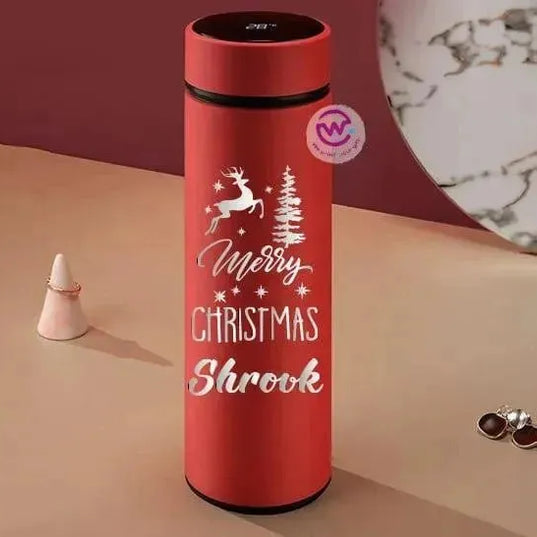 Digital Thermal Thermos -Christmas - WE PRINT