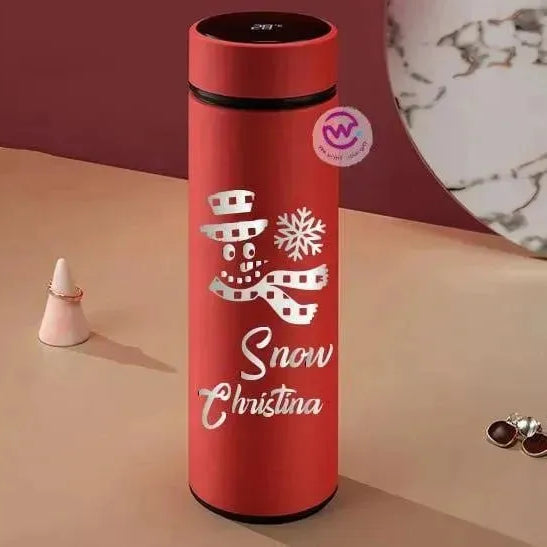 Digital Thermal Thermos -Christmas - WE PRINT