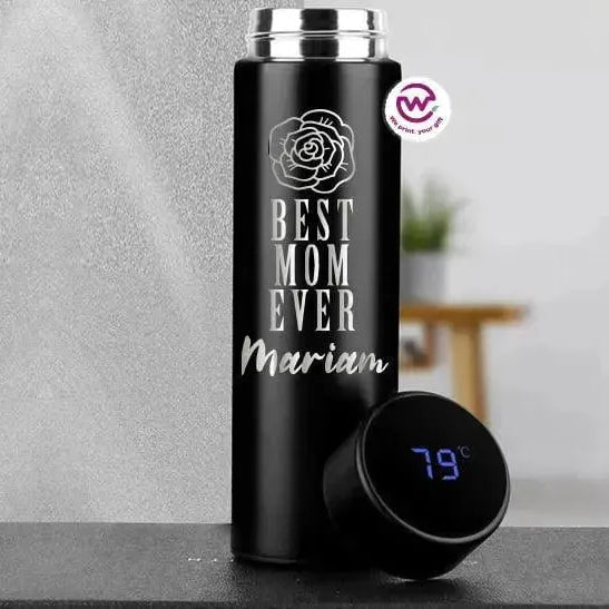 Digital Thermal Thermos -MOM - WE PRINT