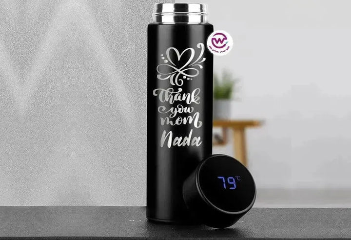 Digital Thermal Thermos -MOM - WE PRINT