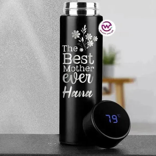 Digital Thermal Thermos -MOM - WE PRINT
