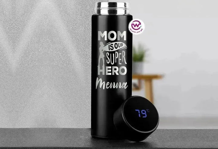 Digital Thermal Thermos -MOM - WE PRINT