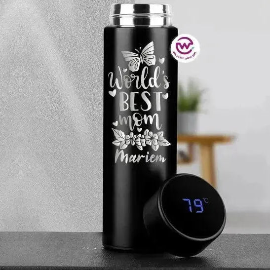 Digital Thermal Thermos -MOM - WE PRINT