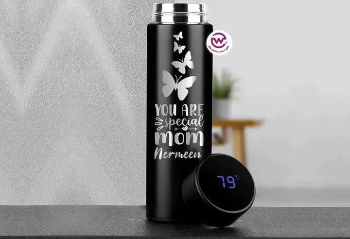 Digital Thermal Thermos -MOM - WE PRINT